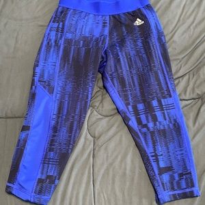 Adidas size s athletic Capri